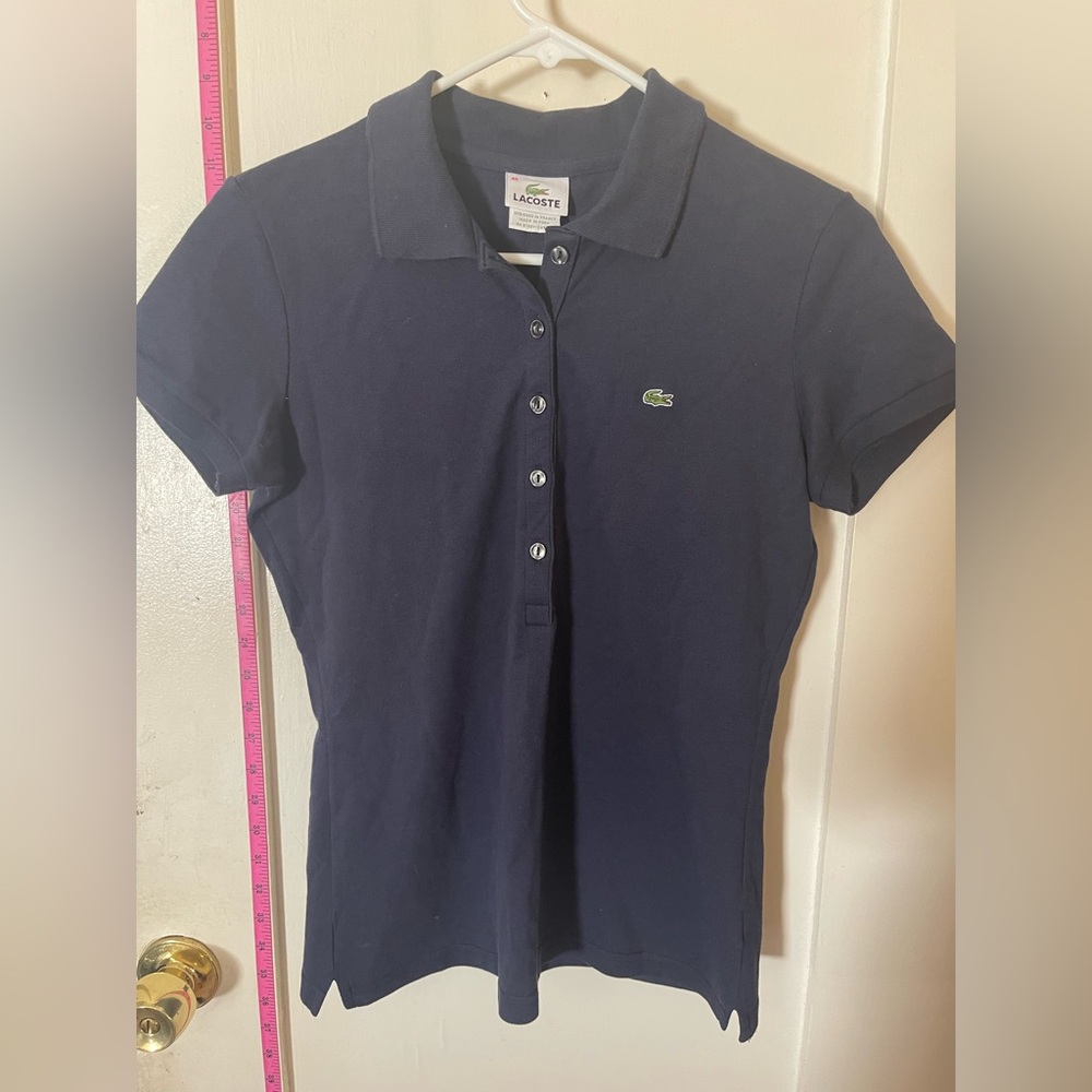 Lacoste Navy Blue Polo